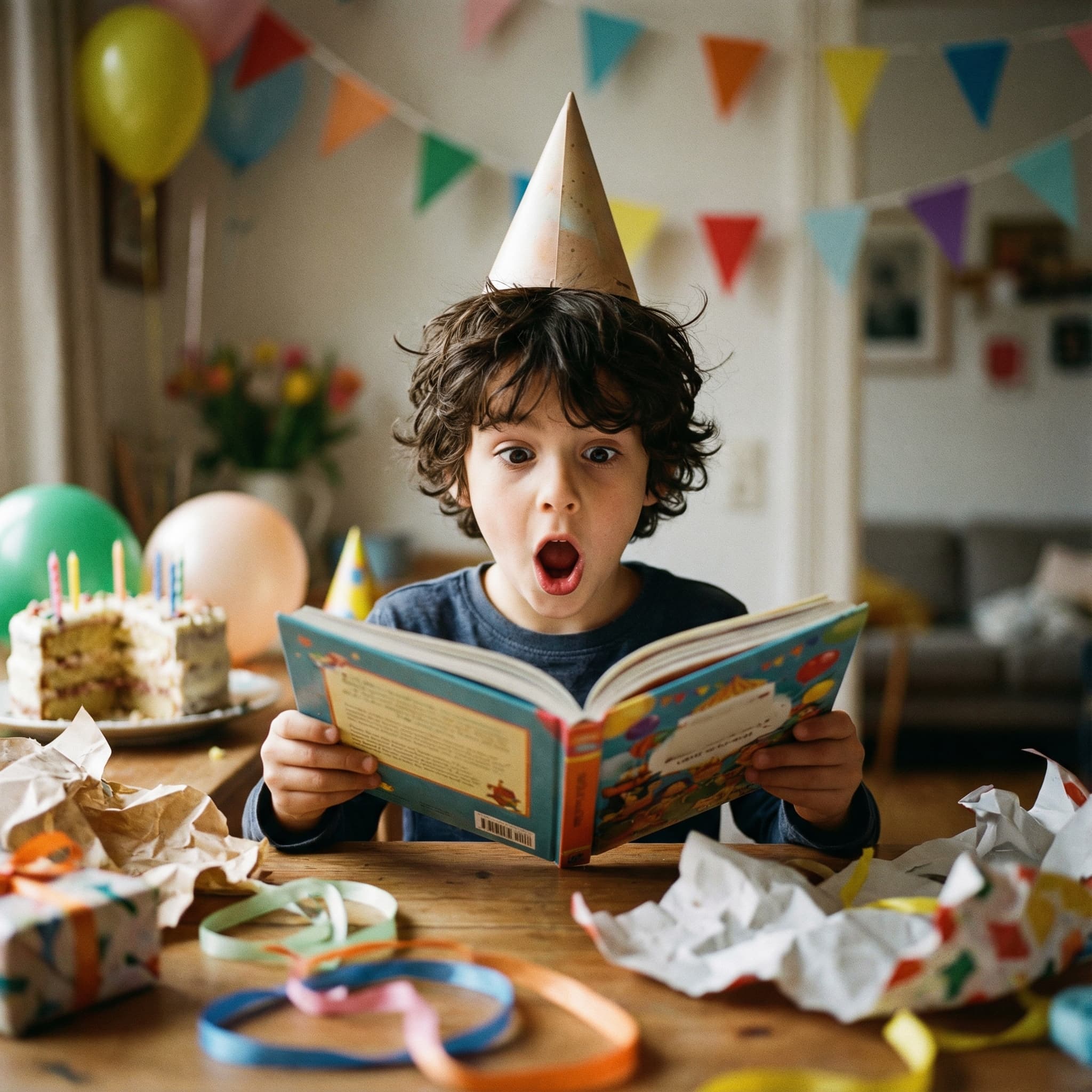 Liam, 5 with their personalized storybook