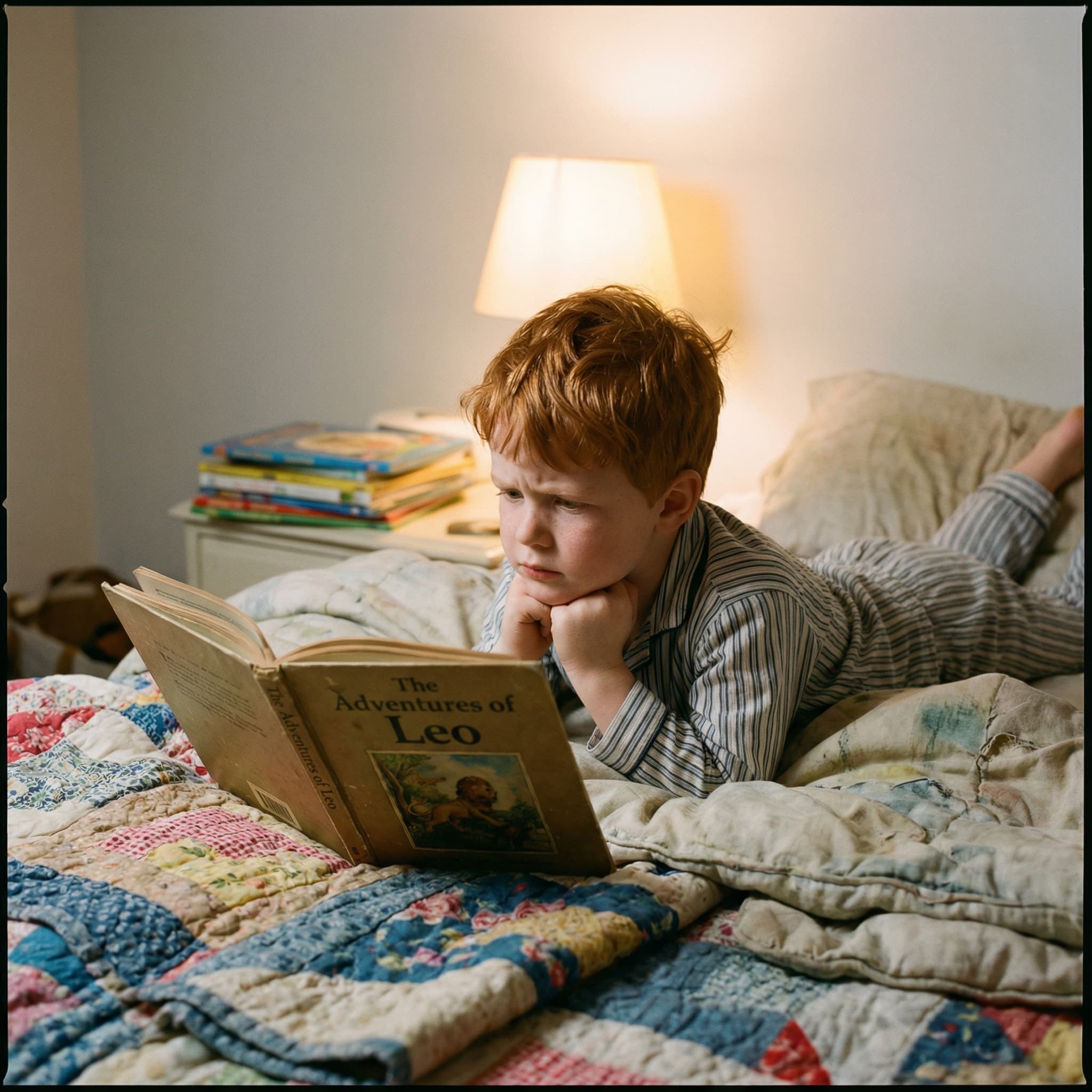 Noah, 6 with their personalized storybook